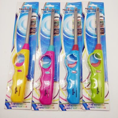 Refillable BBQ Gas Lighter with Stainless Steel Tube Model NO. DY-B009 and Durable Material