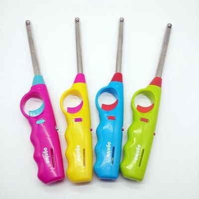 2022new Develop Plastic Kitchen Refillable Long Gas BBQ Lighter with Metal Tube Dy-B009