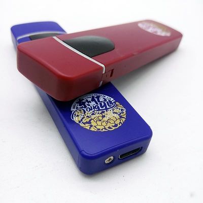 Plastic Portable USB Touch Induction Charging Electronic Cigarette Lighter 8.2*2.3*0.95 cm