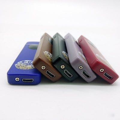 Customization Elegant And Durable USB Flameless Fire Lighter With Plastic Material