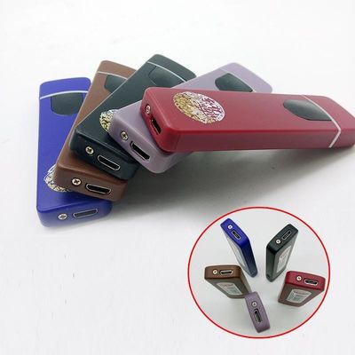 Customization Elegant And Durable USB Flameless Fire Lighter With Plastic Material