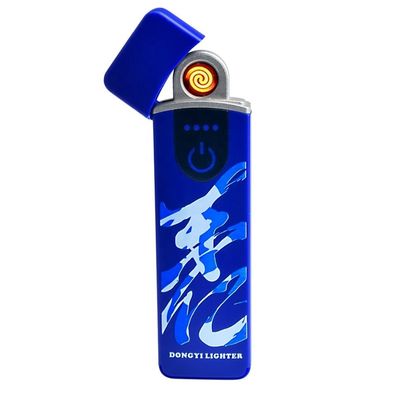 Refillable USB Charging Windproof Electronic Fingerprint Arc Lighter DY-USB01