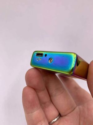 Metal USB Double Arc Charging Waterproof Electronic Cigarette Lighter in Five Colors